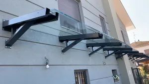 tettoie in vetro per esterni